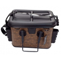 Rodio Craft Carbon Tackle Bag 40 RC Brown/Yellow