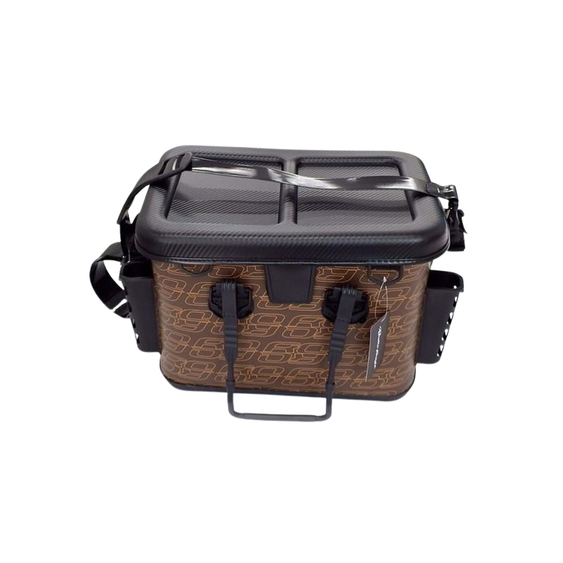 Rodio Craft Carbon Tackle Bag 40 RC Brown/Yellow Rodio Craft Carbon Tackle Bag 40 RC Brown/Yellow