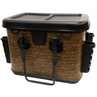 Rodio Craft Carbon Tackle Bag 40 RC Brown/Yellow