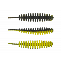 Trout Master - Master Worm Mini 45 Black Lime