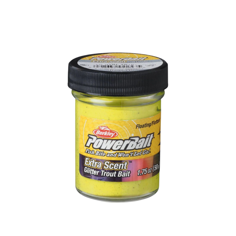 Berkley Powerbait Natural EU Glitter Garlic Sunshine Yellow Berkley Powerbait Natural EU Glitter Garlic Sunshine Yellow