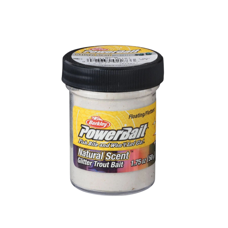 Berkley Powerbait Natural EU Glitter Garlic White Berkley Powerbait Natural EU Glitter Garlic White