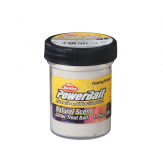 Berkley Powerbait Natural EU Glitter Garlic White