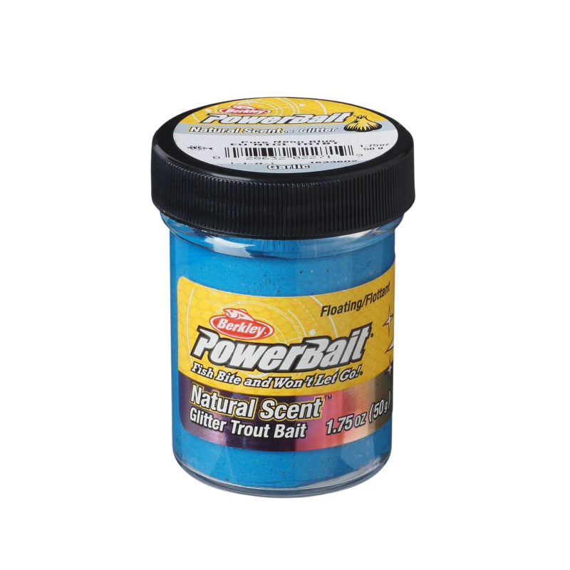 Berkley Powerbait Natural EU Glitter Garlic Pure Neon Blue Berkley Powerbait Natural EU Glitter Garlic Pure Neon Blue