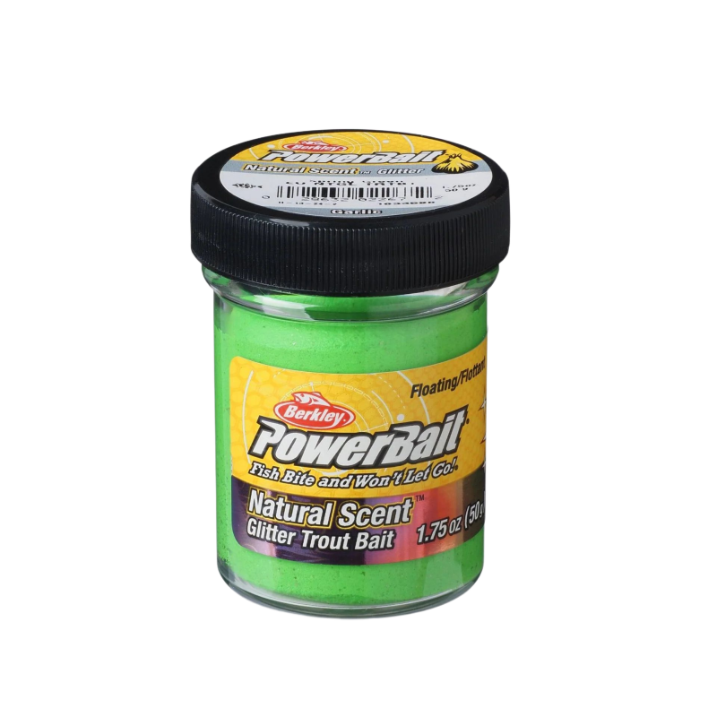 Berkley Powerbait Natural EU Glitter Garlic Spring Green Berkley Powerbait Natural EU Glitter Garlic Spring Green