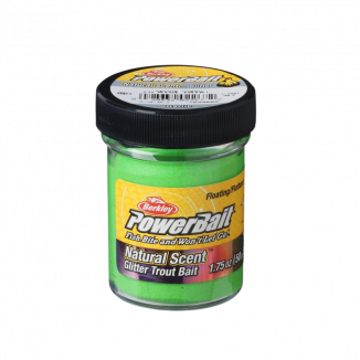 Berkley Powerbait Natural EU Glitter Garlic Spring Green