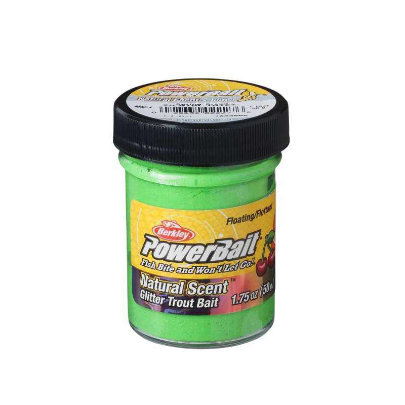 Berkley Powerbait Natural EU Glitter Banana Spring Green