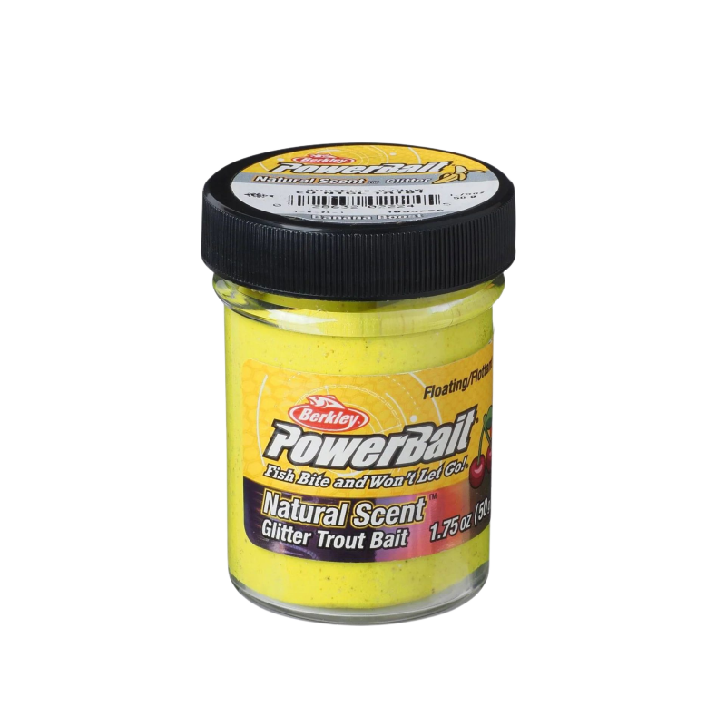 Berkley Powerbait Natural EU Glitter Banana Sunshine Yellow Berkley Powerbait Natural EU Glitter Banana Sunshine Yellow