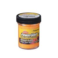 Berkley Powerbait Natural EU Glitter Banana Fluo Orange