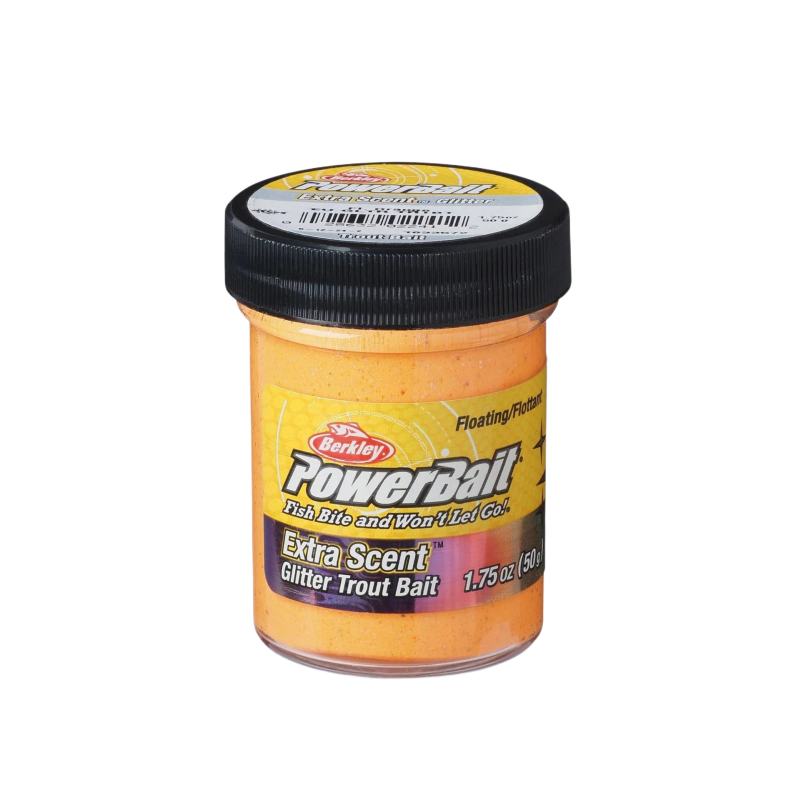 Berkley Powerbait Natural EU Glitter Fluo Orange Berkley Powerbait Natural EU Glitter Fluo Orange