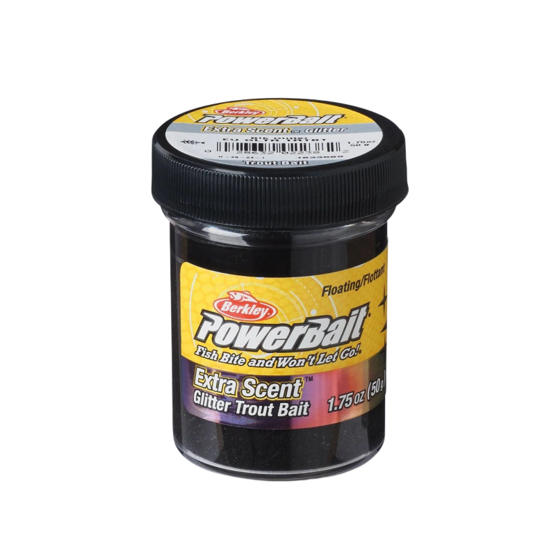Berkley Powerbait Natural EU Glitter Black Berkley Powerbait Natural EU Glitter Black