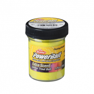 Berkley Powerbait Natural EU Glitter Liver Sunshine Yellow