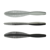 Trout Master - Leech 75 - Black & White