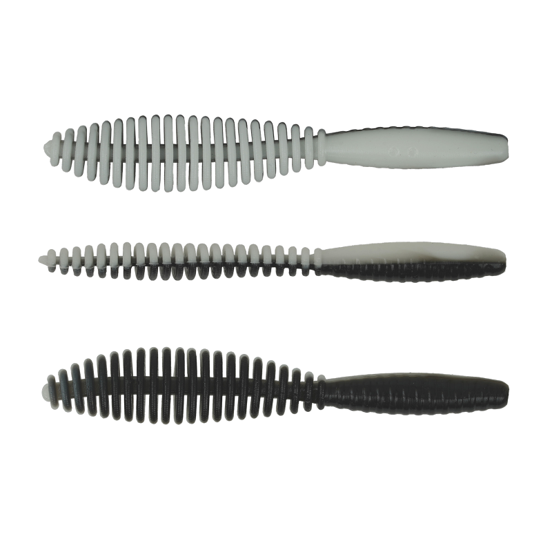 Trout Master - Leech 75 - Black & White Trout Master - Leech 75 - Black & White