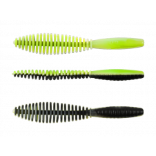 Trout Master - Leech 75 - Black Chartreuse