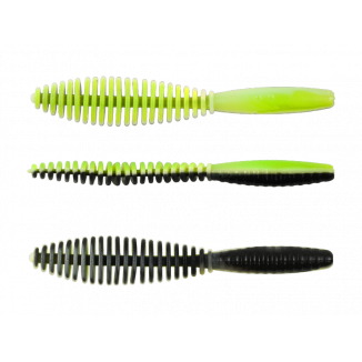 Trout Master - Leech 75 - Black Chartreuse